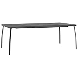 tavolo giardino 200 x 100 【Gambe eleganti:】 Le gambe curve del tavolo da pranzo creano un'aria di eleganza e garantiscono al contempo la stabilità.