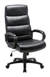 Niceday Malaga Office Chair Crust Leather Black