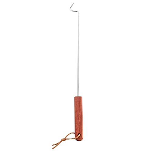 Yardwe Flipper Alimentos Turner Carne Ganchos Ganchos de Aço Inoxidável PARA CHURRASCO Churrasco Coz