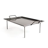 CHARQUERY GRILLS Argentine iron plancha griddle for asados