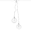 Produktbild Flos Bulbo Pendelleuchte, Kristall, 6 W, weiß