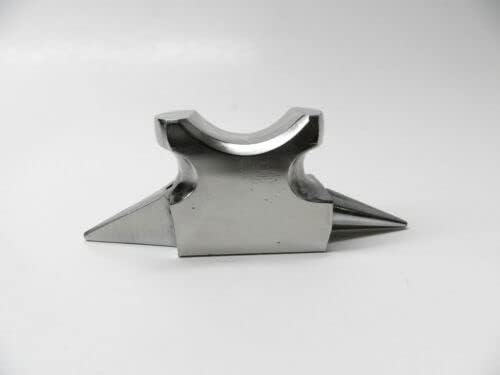 JTS Double Horn Anvil Steel Block Jewelry Making Bench Tool Mini Forming Metal Work