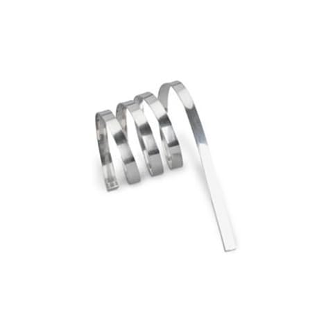 50cm - Fine Silver (999) Flat Bezel Strip Wire (Soft) (28ga x 1/4" (0.33mm x 6.35mm)) Cover