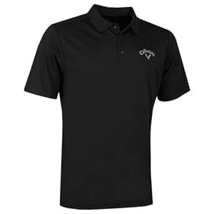 Callaway – Golf Mens Swingtech Solid Polo Shirt