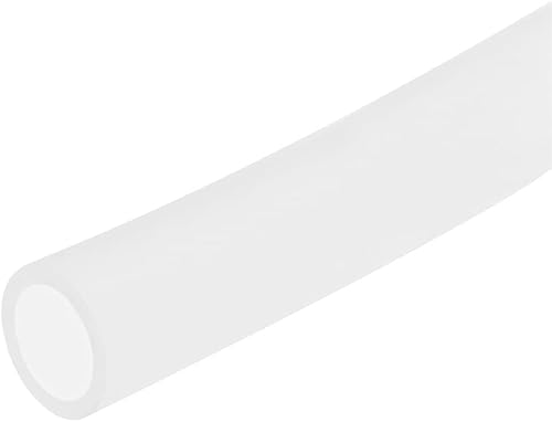Miniatura 4 de uxcell Tubo de silicona, 932 pulgadas (0.276 in) de diámetro interior x 716 pulgadas de diámetro exterior de 3.3 pies (3.3 ft), manguera de aire