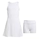 adidas Mädchen Girls Club Tennis Dress, White, 9-10 Years