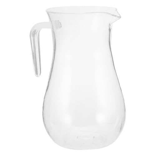 AUTSUPPL Plastic Wine Pitcher Handle Clear Decanter for Aerating Wine Beverage Kettle for Home Bar Ktv Flavor and Wedding