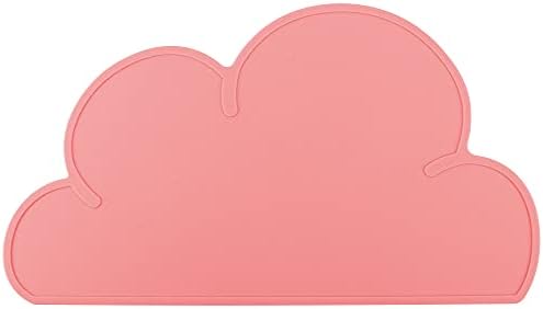 DesignSter Pet Food Mats–Dog Cat Feeding Mat Top Grade Cloud Silicone Pad Anti-Slip Waterproof Anti-Slip Bowl Placemat (Pink) DesignSter Pet Food Mats–Dog Cat Feeding Mat Top Grade Cloud Silicone Pad Anti-Slip Waterproof Anti-Slip Bowl Placemat (Pink)