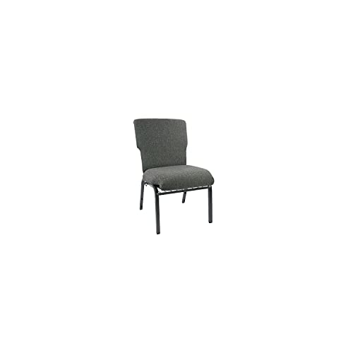Advantage charcoal gray church chair