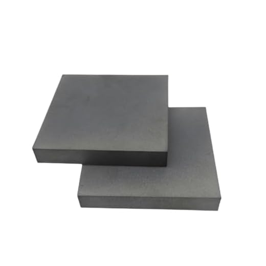 1pc High Strength Boron Carbide Ceramic Sheet - 50x50/150x150mm Tetraboron Carbide Plate for Industrial Applications(17.5 * 10mm)
