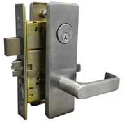 LSDA MLF Series Grade 1 Mortise Lock Single Cylinder with Deadbolt Heavy Duty (Dormitory with Rocker)