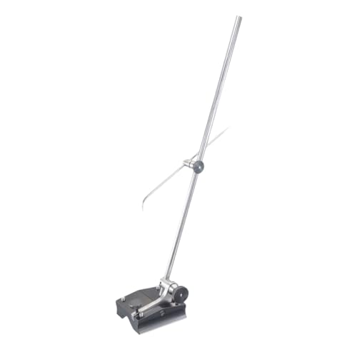 Image of Starrett Full-Sized Surface Gage with Fully Hardened, Ground and Nicely Finished Stable Steel Base - 12 inch /18 inch Spindle Length, 3-1 /2 x 3-3 /16 inch Base Size - 257D