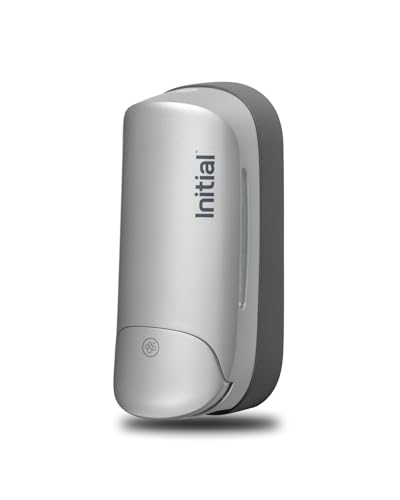 Blanc HYGIENIC Schaumseifenspender Signature MANUELL, bis zu 600 Anwendungen je 375 ml, KOMPAKT, in Weiß ODER Silber, Rentokil INITIAL Farbe Silber