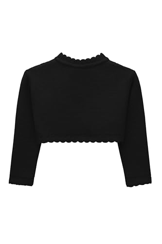 Lilax Girls' Long Sleeve Cardigan Knit Button Closure Bolero Shrug3