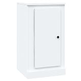 vidaXL Aparador de Madera contrachapada Blanco 37,5x35,5x67,5 cm