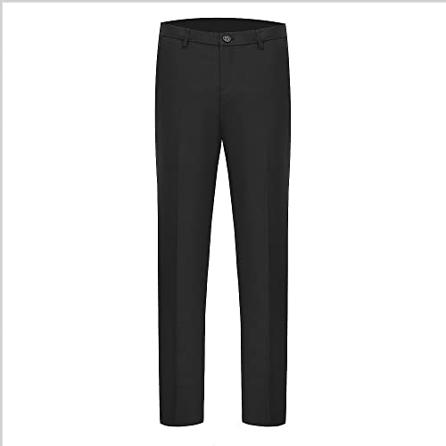 Men's Stand Collar Suit Formal Party Prom Dinner 2 Pieces Jacket Pants Set3