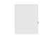 Kleer-Fax Letter Size Individually Numbered 1/25th Cut Side Tab Index Dividers, 25 Sheets per Pack, White, Number 43 (91043)