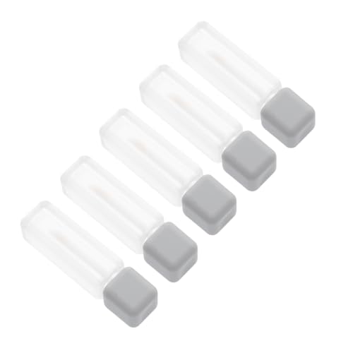 ASAKKURA 5個 リップグロスチューブ 軽量トラベル用リップ容器 リップカラー詰め替え用空チューブ 化粧品小け容器