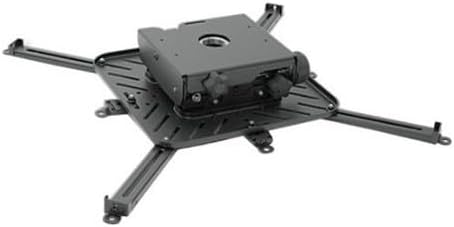 VCTUB X-Large Universal Tool-Free Projector Ceiling Mount with HCUB Interface, 150 lb Capacity, 30% Slimmer & 25% Lighter Than VCM – Black