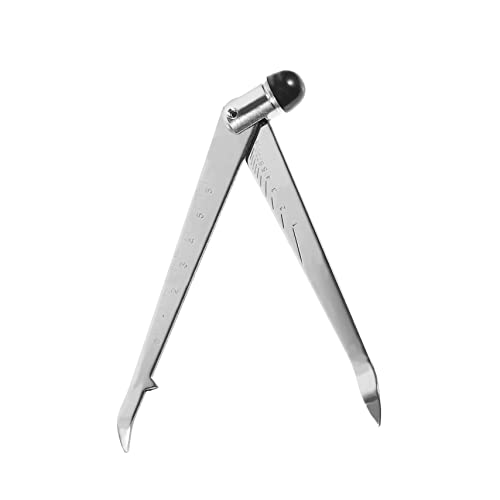 CIYODO percusor martillo de diagnóstico cuadrado plexor multifuncional versátil martillo de percusión de diagnóstico martillo de reflejos Acero inoxidable martillo de