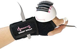 Beauty7 Large Volume Eyelash Extension Hemisphere Dome Holder Stand Base With Upgraded Hand Wrist Tool Strip Wrap Pallet Glue Ring Kit For False Lashes Eye Lash