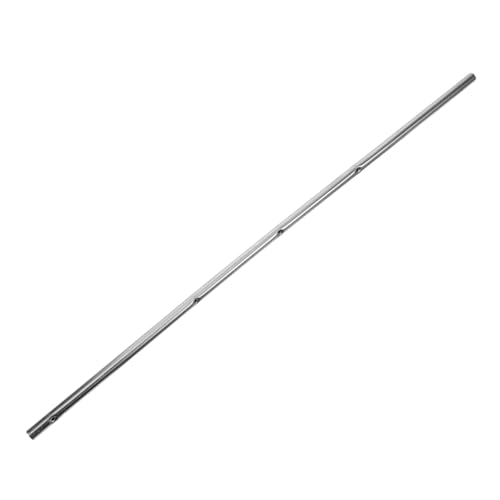 BESTonZON Poste de futbolín fútbol recambios de futbolines Postes de Futbol Accesorio de Mesa de futbolín Repuesto de futbolín Varilla de futbolín reemplazo de futbolín Metal Silver