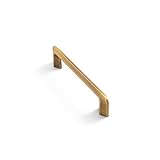 Goo-Ki Brushed Brass Zinc Alloy Cabinet Handles - 3.78''( 96mm ) Hole Center Affordable Luxury...