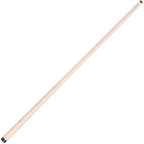OKKO Maple Shaft for McDermott Lucky/Star Pool Billiard Cues, 3/8"-10, Silver Ring Cover