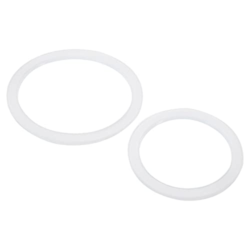 PATIKIL 70mm Regular and 86mm Wide Mouth Silicone Sealing Rings Set