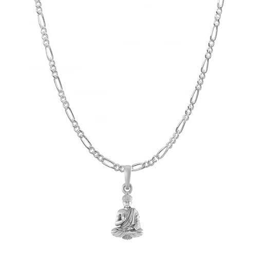 Pendentif Bouddha Gautam en argent 925 contre les irritations des bijoux fantaisie