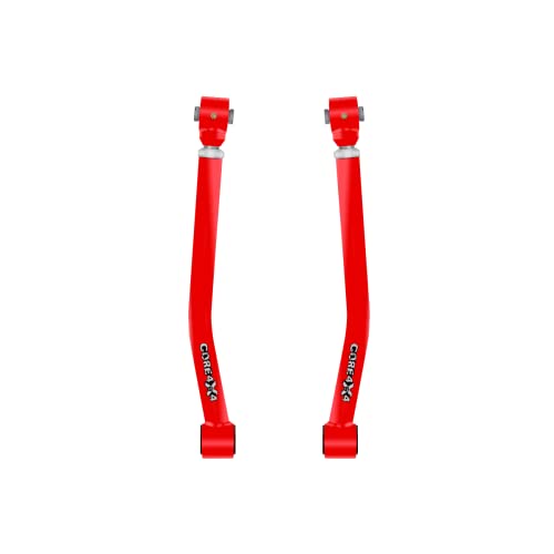 CORE 4X4 Adjustable Control Arms Tier 2 - Front Lower - Color: Red (Fits Jeep Wrangler JK/JKU 2007-2018)
