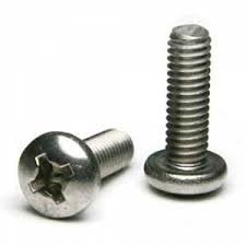 M4 X 16mm (1.6 cm) thread length Stainless Steel pan phillips head Machine Screws - 10 Nos-image-32