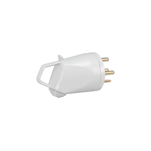 055637 - Fiche male Legrand 3P+N+T 20A 380V - Coudée à terre plate