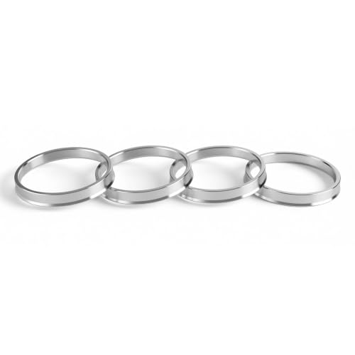 JiiinMiiin Wheel Connect Aluminium Alloy Hub Centric Rings 72.6-64.1, 4PCS