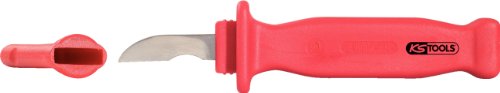 Ks Tools 117.1395 Taglierina Spelacavi Cavi Con Isolamento Protettivo, 195Mm