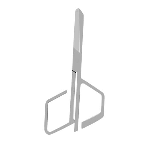 CALLARON Ergonomic Nose Hair Scissors Stainless Steel Eyebrow Trimmer Hair Trimmer Beauty Scissors Eyebrow Clip for Safe Easy Use