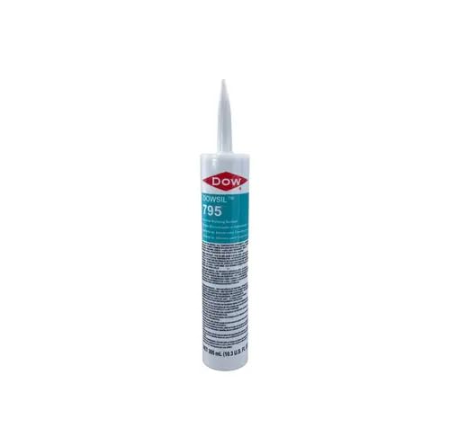 Dow Corning 795 Silicone Building Sealant - 10.3 oz. Cartridge - Limestone - 6 Pack