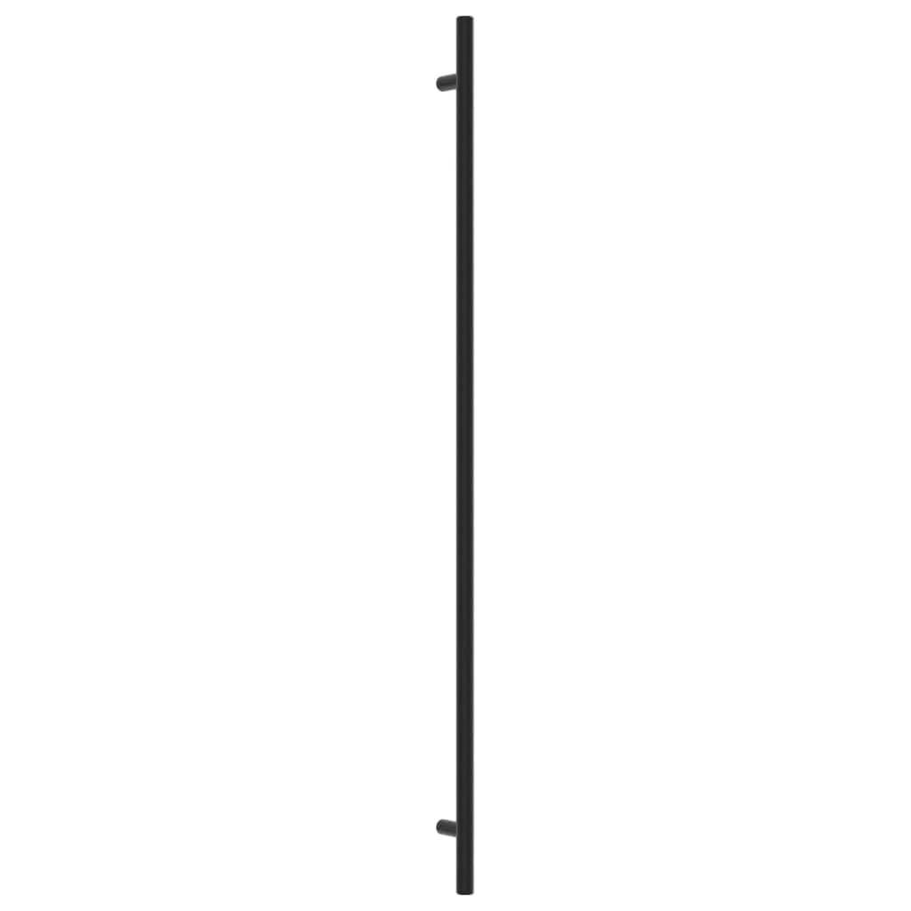 Tiradores para muebles (20 unidades, acero inoxidable con recubrimiento en polvo, 480 mm, en forma de T, para cocina, baño, cajonera, frente, armario, 560 x 32 mm)