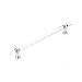 Schaub Lumiere Transitional Collection 12 in. (305mm) Non-Adjustable Clear Acrylic Appliance Pull, Polished Nickel - 412-PN