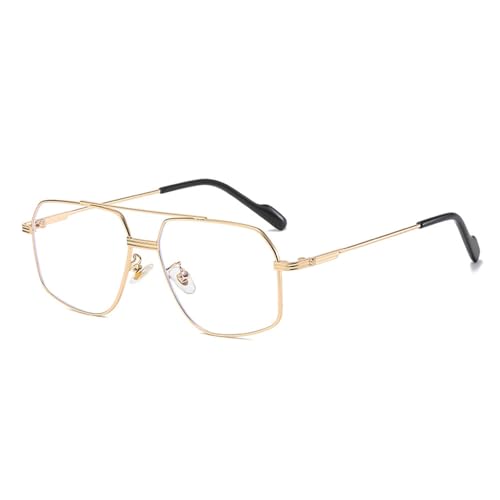 Lunettes de soleil polygonales anti-éblouissement à double pont pour l'été