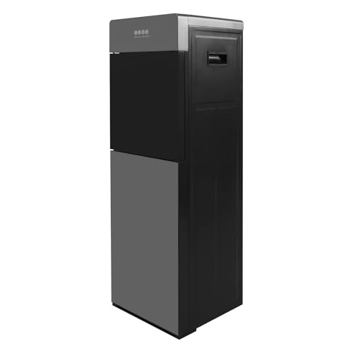 Bottom Loading Water Dispenser for 5 Gallon Bottle, Floor Standing Water Cooler with 3 Temperature Settings Hot & Cold & Warm Water, High Security Water Dispenser for Homes Offices Dorms