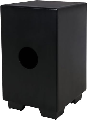 Clapbox Cajon CB11 -Black, Oak (H:50 W:30 L:30) - 3 Internal Snares