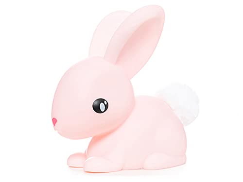 Luz nocturna de conejo para niños y bebés, lámpara de noche LED