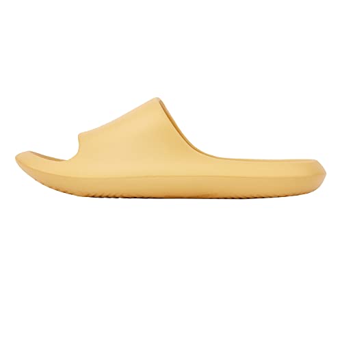 Shenduo Damen Slides Dusche Hausschuhe Badeschuhe Pool Latschen D92011 Gelb 39/40 Cover