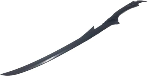 Épée d'Arwen en polypropylène noir pour le cosplay et entraînement d'arts martiaux de 84 cm