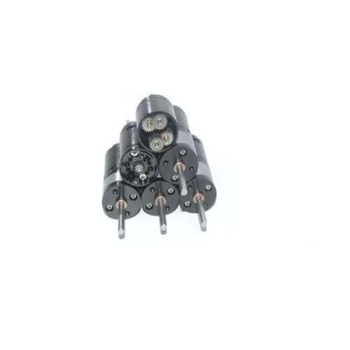 Moteur à engrenages DC 12v 25mm avec support de fixation - 5