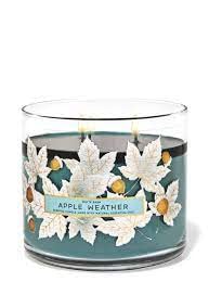 Apple Weather 3 Wick Candle 14.5 Oz / 411 G #TOP27