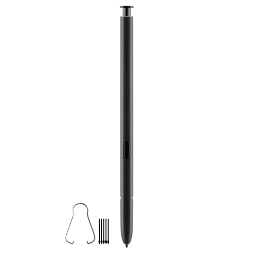 Lápiz para Samsung S24 Ultra puntero de repuesto Duotipa con puntas de recambio negro