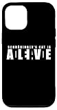Custodia per iPhone 13 Pro Sheldon Gatto dir Schrödinger - Vivo e Morto Dead AND Alive