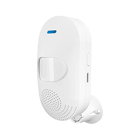 aixi-SHS Tuya Wi-Fi 2-in-1 Smart PIR Motion Sensor Smart Siren PIR Alarm Trigger Alerts Movement Detector USB Power Supply Backup Battery Smart Life APP Control Cover